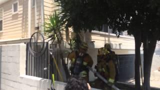 Fire in North Hollywood on 6/20/2015