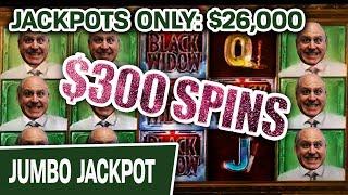 ⋆ Slots ⋆ $300 Spins & JACKPOTS Only: Over $26,000! ⋆ Slots ⋆ HIGH-LIMIT Black Widow Slots @ Cosmo L