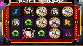 BETTY BOOP Video Slot Casino Game with a WHEEL BONUS