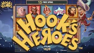 Hook's Heroes Online Slot from Net Entertainment
