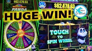 HUGE WIN! I CANNOT BELIEVE THIS LANDED!⋆ Slots ⋆ WICKED WHEEL PANDA PAYS OUT IN OCEAN HIGH LIMIT ROOM!