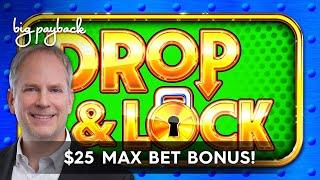 Drop & Lock Deep Sea Magic Slot - $25 MAX BET BONUS!