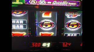 BIG WIN•PRIDE of AFRICA 5c Slot Bet$2.50 and 5x10xTimes pay Quick Hit $1 Slot Max Bet$3, San Manuel
