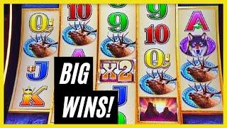 BIG BUFFALO WINS!  Buffalo Diamond * Buffalo Grand Slot Machines | Living the Good Life