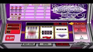 Progressive Diamond Jackpot Slots Gameplay   BetChain Bitcoin Casino | www.regal88.net
