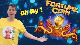 Fortune Coin - A 5 Dragon RETRIGGER !