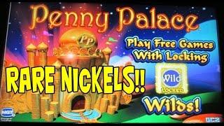 IGT - Penny Palace!  Rare Nickel Slot!  100x