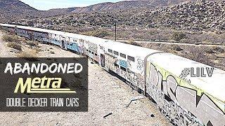 ABANDONED Metra Train Cars in California Desert • br0w1ng7