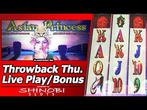 Asian Princess Slot - Throwback Thursday Live Play and Free Spins, Super Reel Power game
