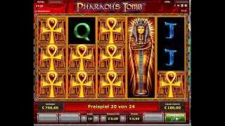 Pharaohs Tomb - 24 Freispiele - 430 facher Gewinn