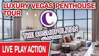 ⋆ Slots ⋆ LUXURY Las Vegas Penthouse Suite LIVE Tour ⋆ Slots ⋆ See My Cosmopolitan Hotel Room