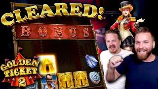 Huge Win in Golden Ticket 2