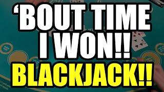 BLACKJACK! WINNING THOSE DOUBLES AND SPLITS!!