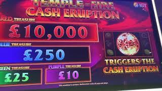 New slot (to me) Temple of Fire Cash Eruption £5 max bet bonus Casino Slots ⋆ Slots ⋆