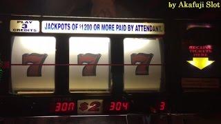BIG WIN•BLAZING 7'S Slot Machine Max Bet $6, WILD GEMS Max Bet, SHAMROCK Dollar Slot Machine