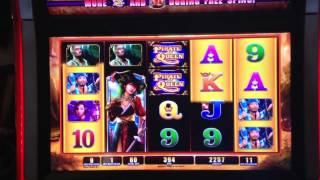 Pirate Queen Slot Machine 20 FREE SPINS BONUS FEATURE