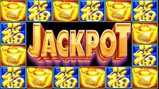 JACKPOT HANDPAY & $1700 HIGH LIMIT LIVE PLAY RED FORTUNE SLOT MACHINE