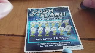PLAY THIS GAME!! MICHIGAN LOTTERY $50,000 "CASH IN A FLASH" SCRATCH OFF TICKET