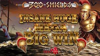 MUST SEE!!! INSANE HUGE MEGA BIG WIN ON 300 SHIELDS SLOT (NEXTGEN) - 1,25€ BET!