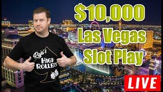 $10,000 Live Casino Slots from Las Vegas!