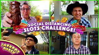 Jackpot Party Casino Social Distancing Slots Challenge!