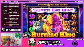 Bonus!! Super Big Win From Buffalo King!!