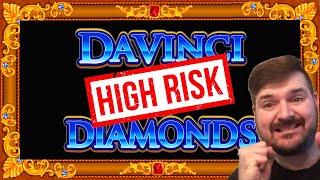 Using THIS BETTING METHOD On HIGH LIMIT Davinci Diamonds Slot Machine With SUCCESS!