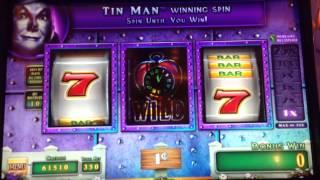 Wizard Of Oz Tin Man Bonus#1 @ Max Bet