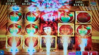 Gorgeous Cat Slot Machine Bonus - 5 Free Games with Locking Symbols - Nice Win (#1)