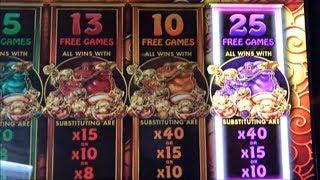 •Mystery Bonus Choice Only ! BETTER THAN A JACKPOT•5 FROGS Slot machine (Aristocrat) $4.00 Bet•彡栗スロ