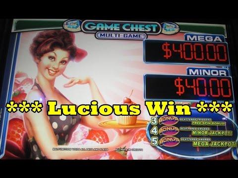 Luscious!  Nice win!  Motor City Casino!