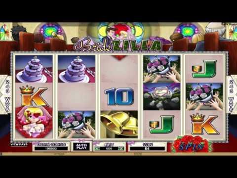 Free Bridezilla slot machine by Microgaming gameplay ★ SlotsUp