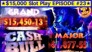 Cash Bull Slot Machine $10 Bet Bonus | EPISODE-23 | Live Slot Play w/NG Slot