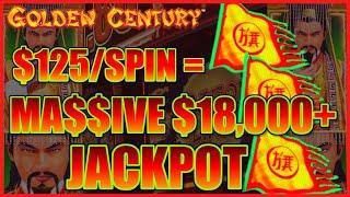 Dragon Link Golden Century EPIC MASSIVE HANDPAY JACKPOT OVER $18K HIGH LIMIT $250 Bonus Slot Machine