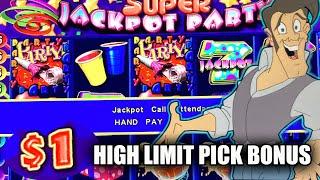 $54 BET ON A CLASSIC HIGH LIMIT SLOT MACHINE⋆ Slots ⋆ SUPER JACKPOT PARTY ⋆ Slots ⋆ BIG WIN PICK BON