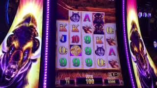 Buffalo Grand Slot Machine Free Spin Bonus #2 Aria Casino Las Vegas 8-17