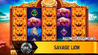 Savage Lion slot by Ruby Play