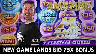 ⋆ Slots ⋆ HUGE 75X Bonus On The NEW Magic Link Celestial Queen ⋆ Slots ⋆