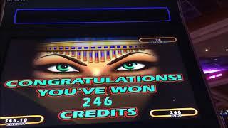HUGE HUGE HAND PAY Cleopatra II HAND PAY! MUST SEE