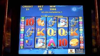 Arabian Nights slot machine bonus win at Parx Casino