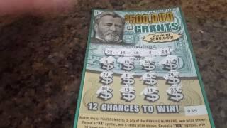 NEW!! $500,000 IN GRANTS $5 NEW YORK LOTTERY SCRATCH OFF TICKET. WIN $1,000,000 FREE ENTRY!