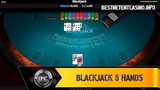 Blackjack 5 Hands slot by Realistic