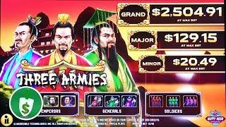 • Three Armies slot machine, bonus