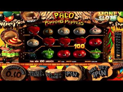Paco and the Popping Peppers Slots | MoneySlots.net