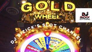 Gold Wheel Slot machine ~ BONUS BIG SPIN!!! • DJ BIZICK'S SLOT CHANNEL