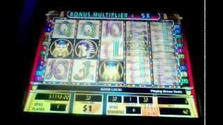 Cleopatra II High limit slot machine bonus JACKPOT, HANDPAY