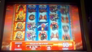 WMS Zeus Slot machine bonus free spins