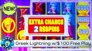 New⋆ Slots ⋆️Greek Lightning Slot Machine on $100 Free Play