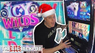 •️BIGGEST ICY WILDS WIN on YouTube! •️3 Jackpots + Free Games! •| The Big Jackpot