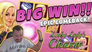 Huge Win! Lucky ladys charm BIG WIN - Epic Win on Casino games from Casinodady